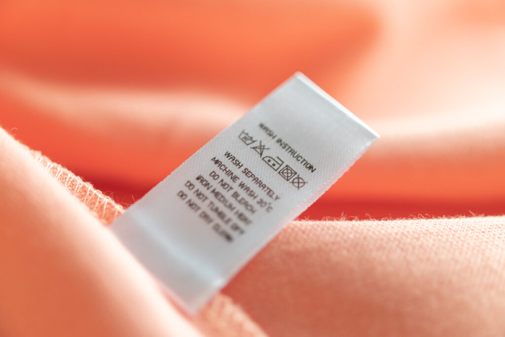 Clothing Label Usage